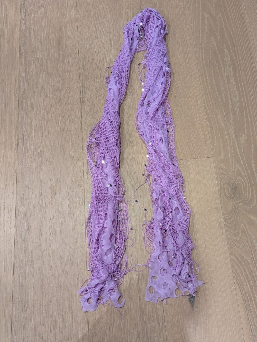 Y2K Lavender Women's Scarf - Picture 2 of 5